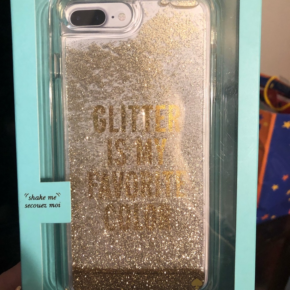 Glitter is my favorite Kate spade iphone case 7